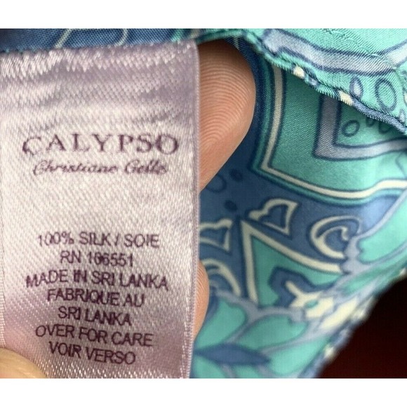 Calypso Christiane Celle Shift Dress Silk - Picture 4 of 7